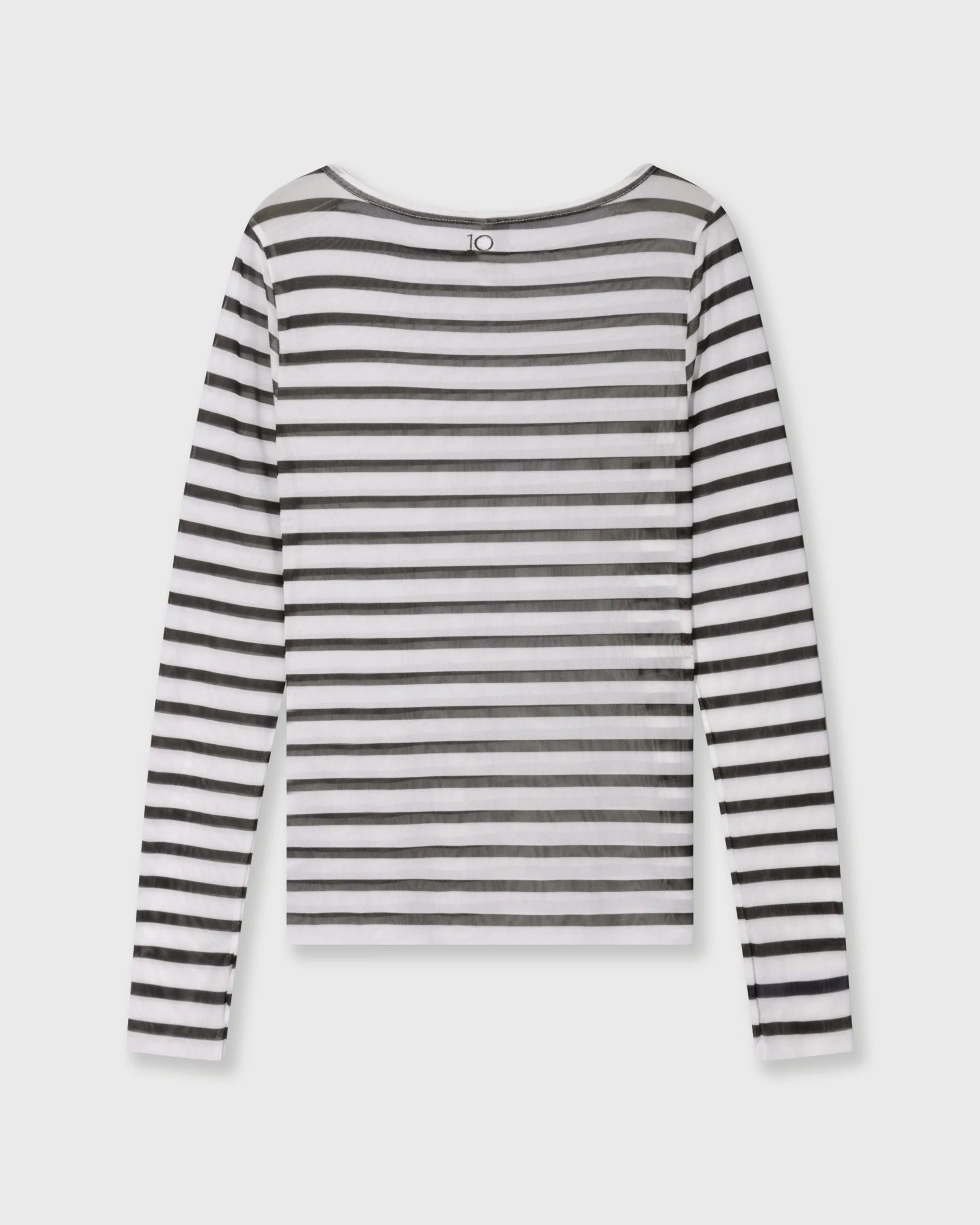 10DAYS Mesh Longsleeve T-Shirt T-shirts