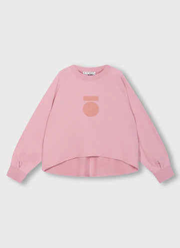 10DAYS Logo trui Bright raspberry Truien & Vesten