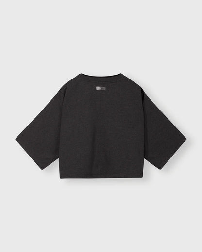 10DAYS Cropped Gathering Sweater Truien & Vesten