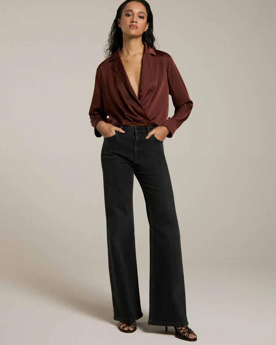 Homage to Denim Elisa - Straight Leg Jeans Jeans