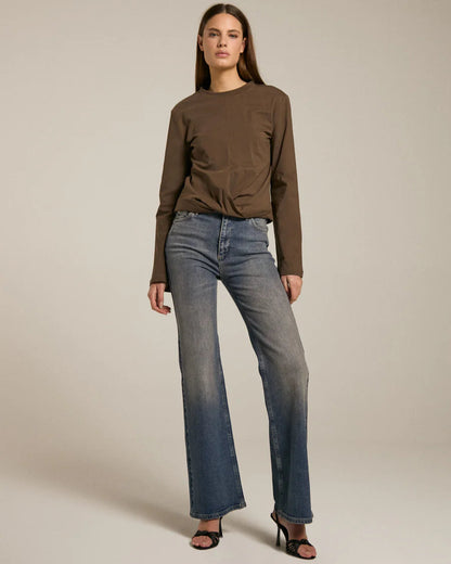 Homage to Denim Elisa - Straight Leg Jeans Jeans