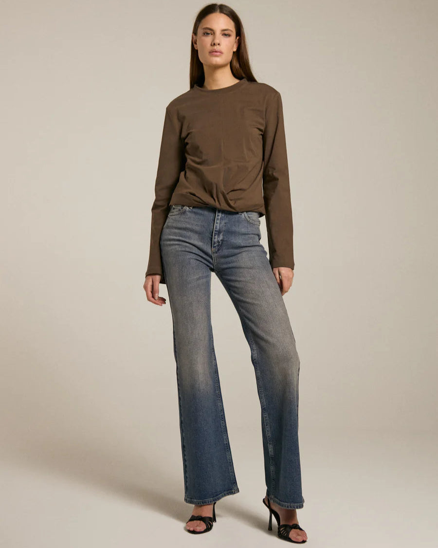Homage to Denim Elisa - Straight Leg Jeans Jeans