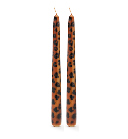 Anna + Nina Leopard Candle - Set of 2 Accessoires