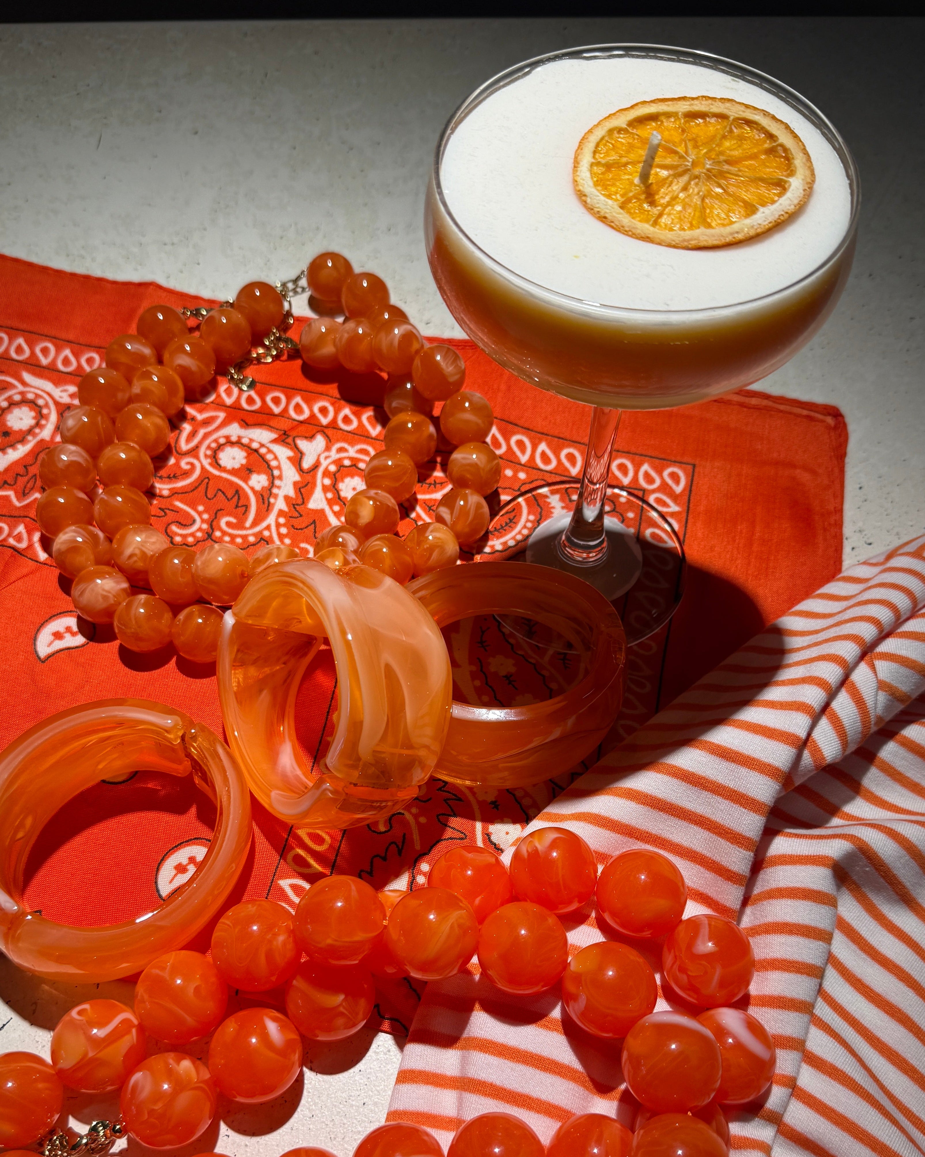 Hej Julie Collection Bangle Oranje Accessoires