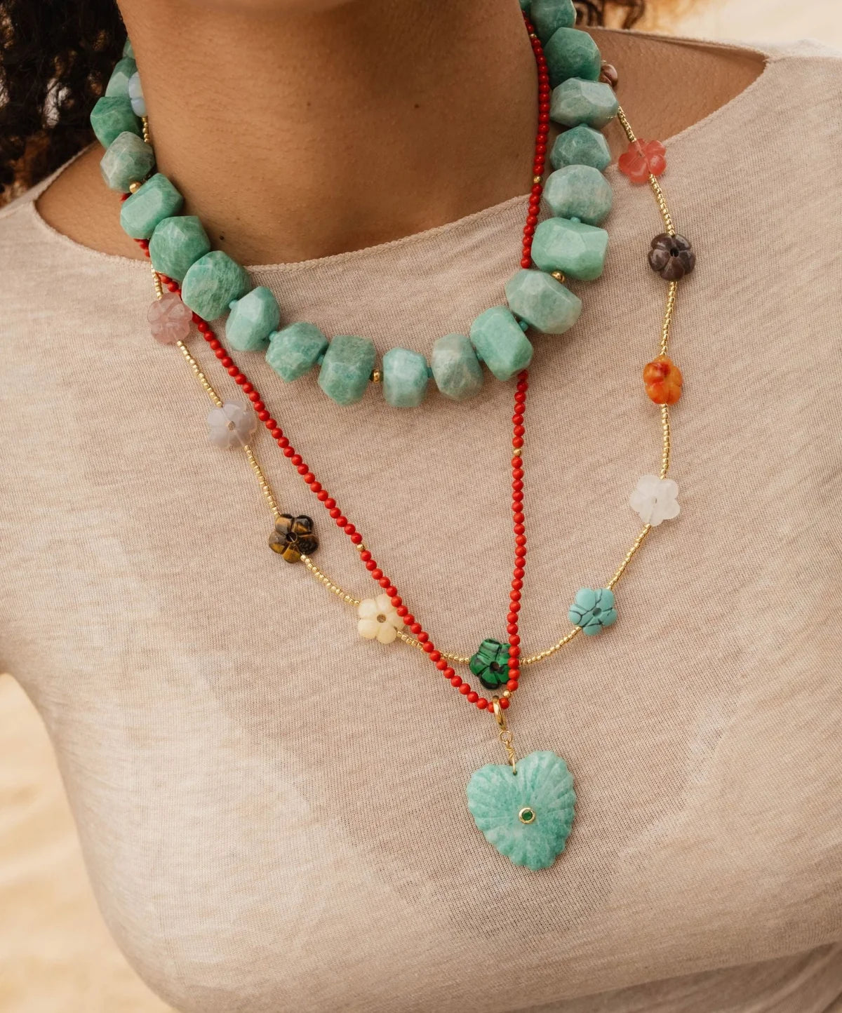 Le Veer Flower Burst Ketting