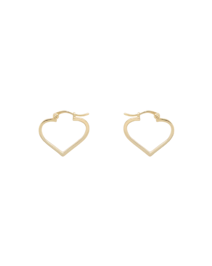 Anna + Nina Funky Love Small Hoop Oorbellen (2 stuks) Accessoires