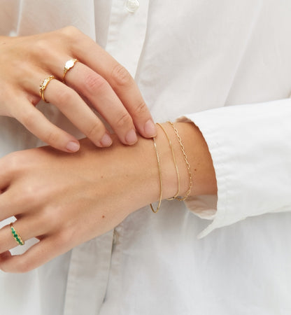 Anna + Nina Link Plain Bracelet Accessoires