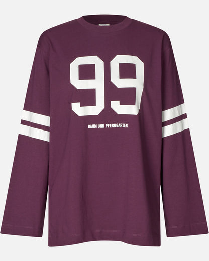 Baum und Pferdgarten Longsleeve Jeevana Italian Plum T-shirts
