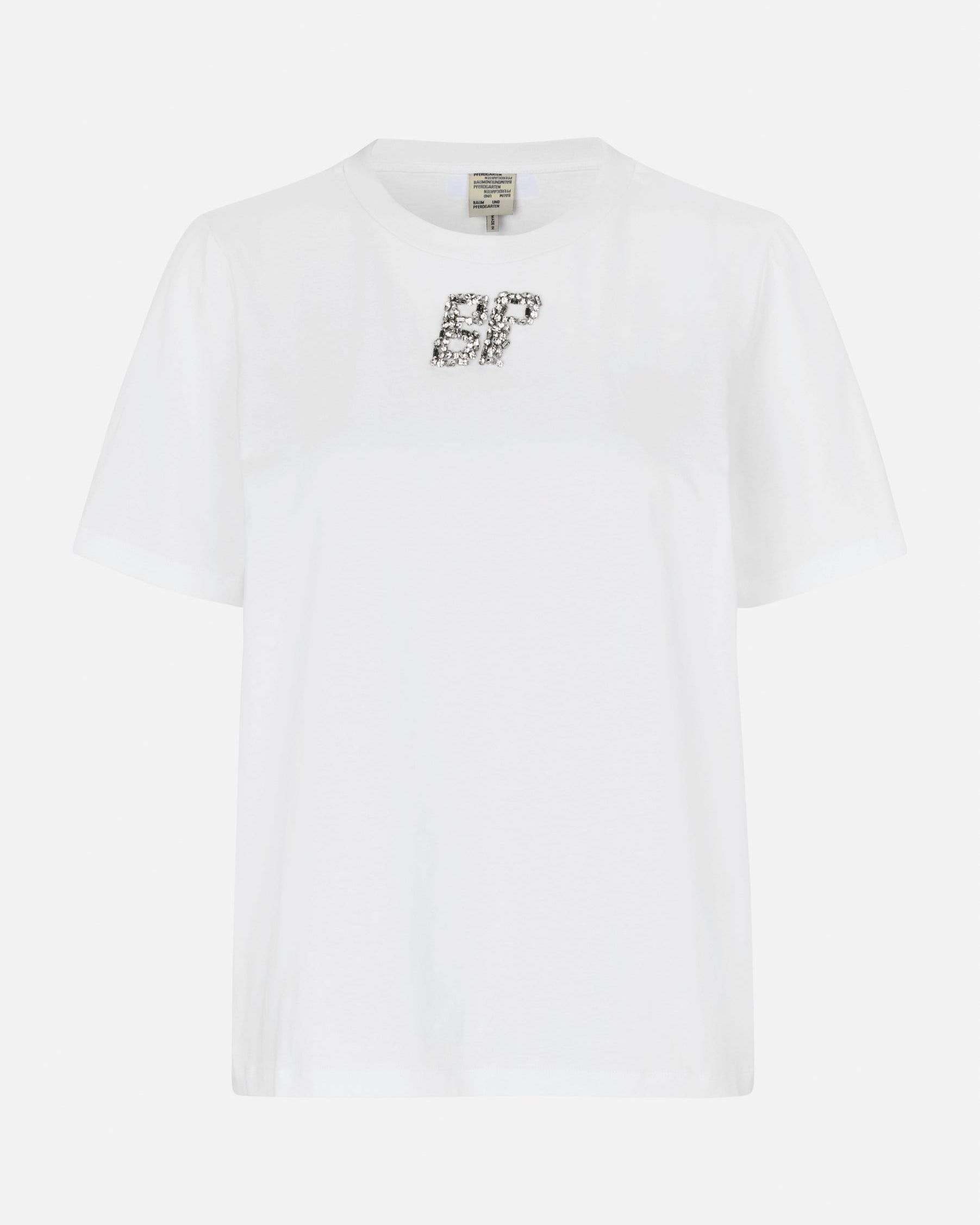 Baum und Pferdgarten Jawo Rhinestone T-shirt White Rhinestones T-shirts