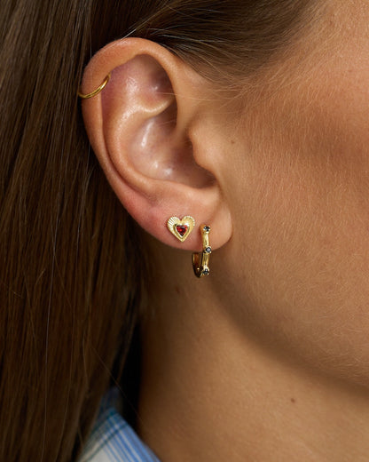 Anna + Nina Rhapsody Love Stud (1 stuk) Accessoires