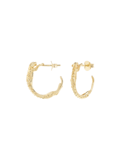 Anna + Nina Small Wild Arc Hoop Oorbellen (2 stuks) One Size Accessoires