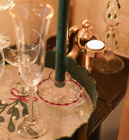 Anna + Nina Last Christmas Maroon Candle Holder Accessoires