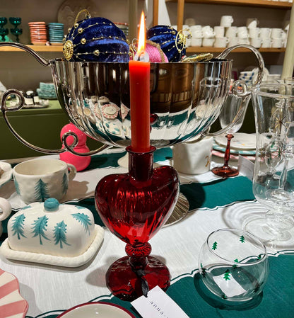 Anna + Nina Maroon Parfum Candle Holder Accessoires