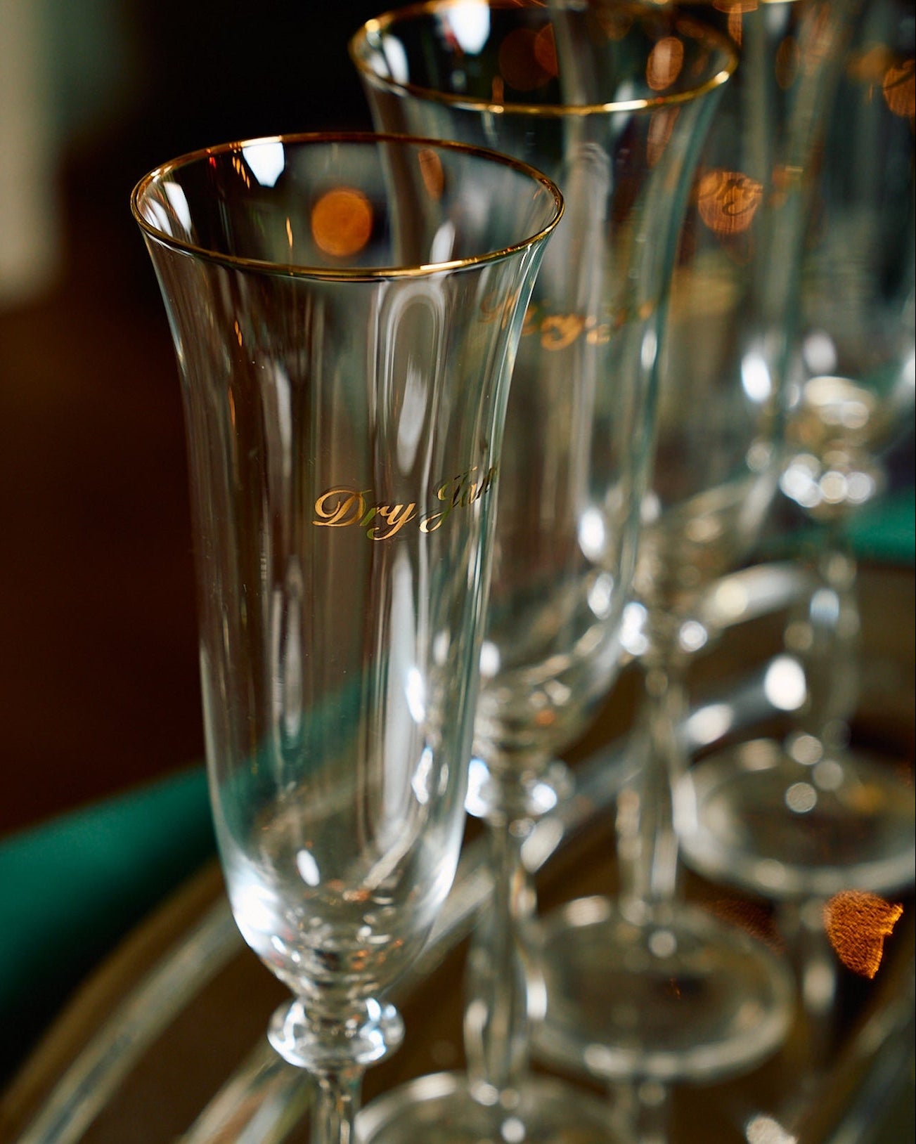 Anna + Nina Dry January Champagne Flute (2 stuks) Accessoires