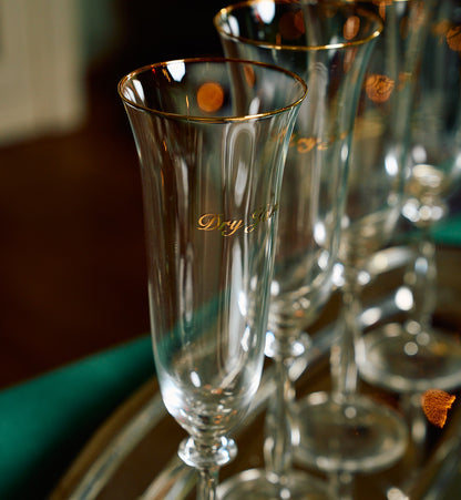 Anna + Nina Dry January Champagne Flute Set of 2 Accessoires
