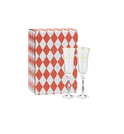 Anna + Nina Dry January Champagne Flute Set of 2 Accessoires