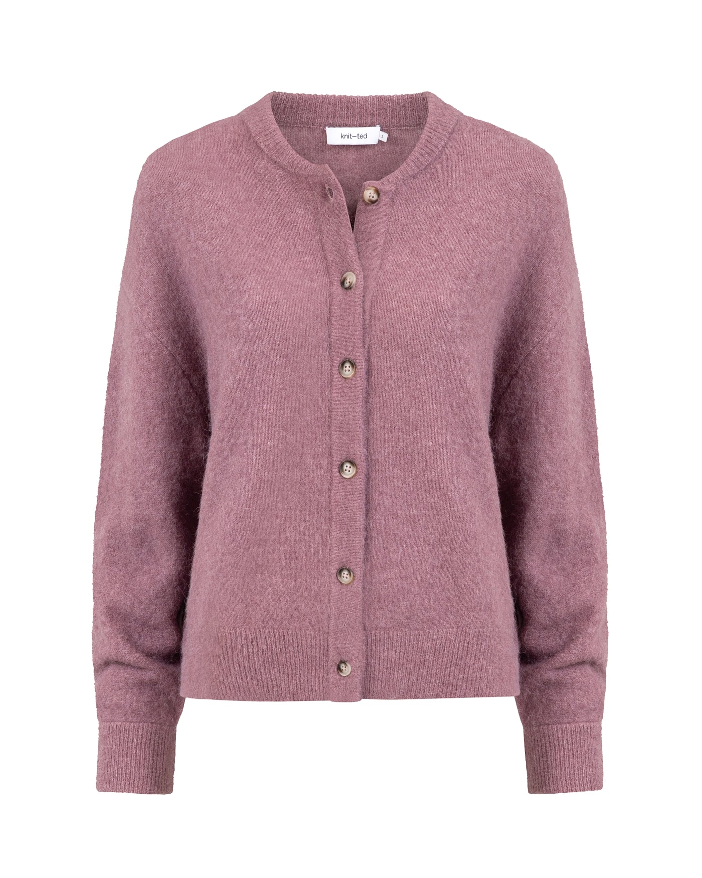 Knit-Ted Britney Cardigan Lilac Truien & Vesten