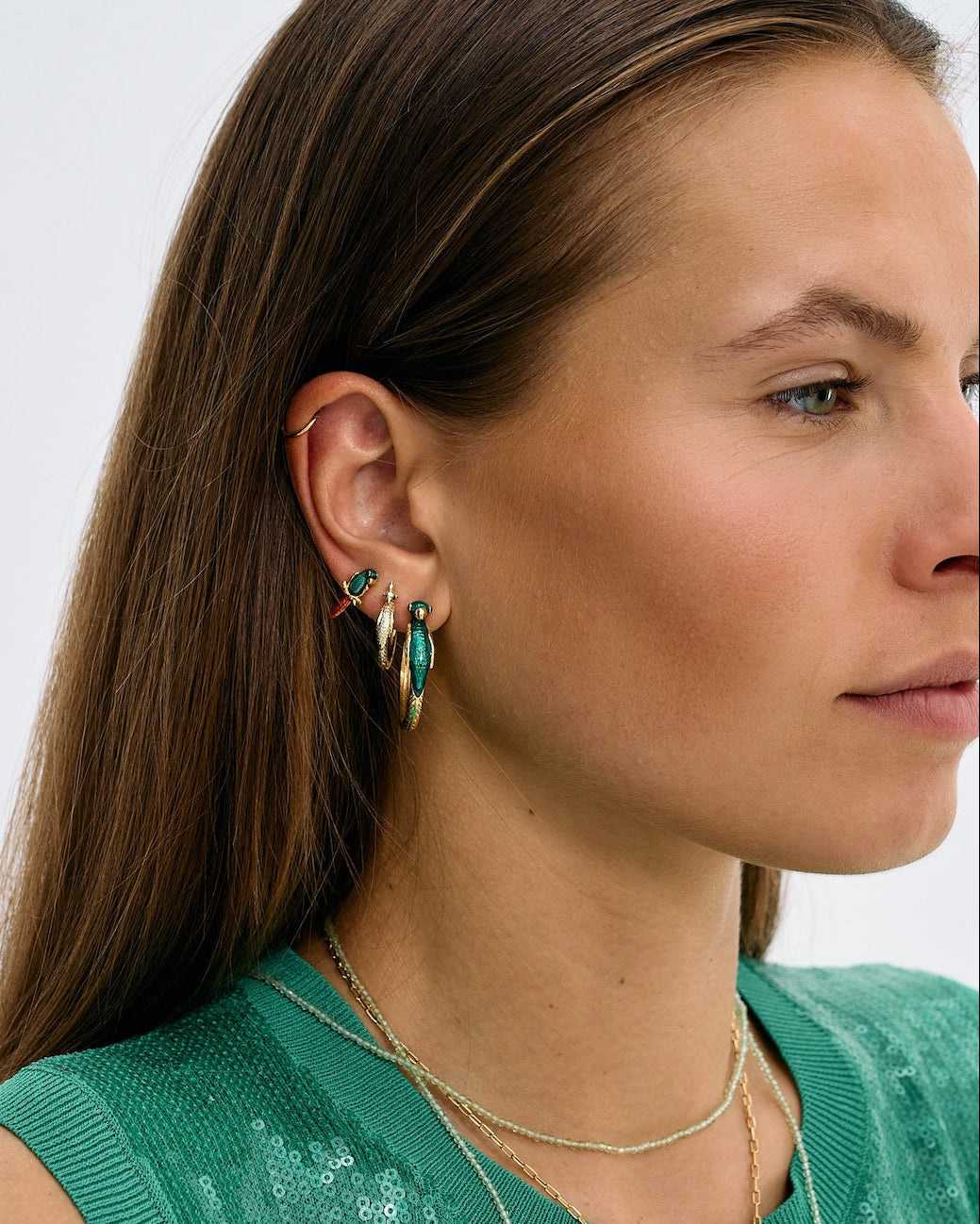 Anna + Nina Single Bird Of Paradise Stud (1 stuk)