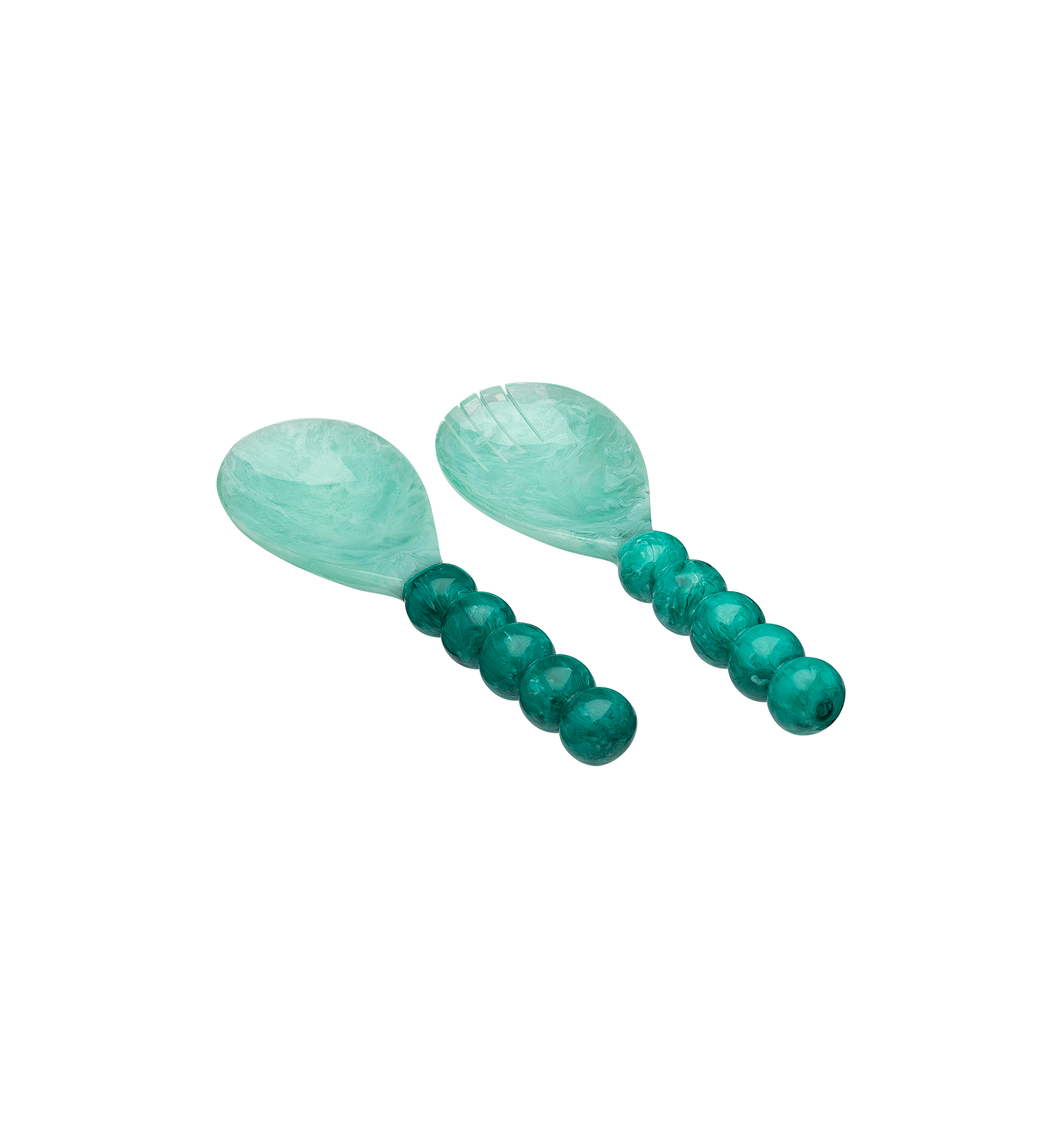 Anna + Nina Basil Salad Server Set