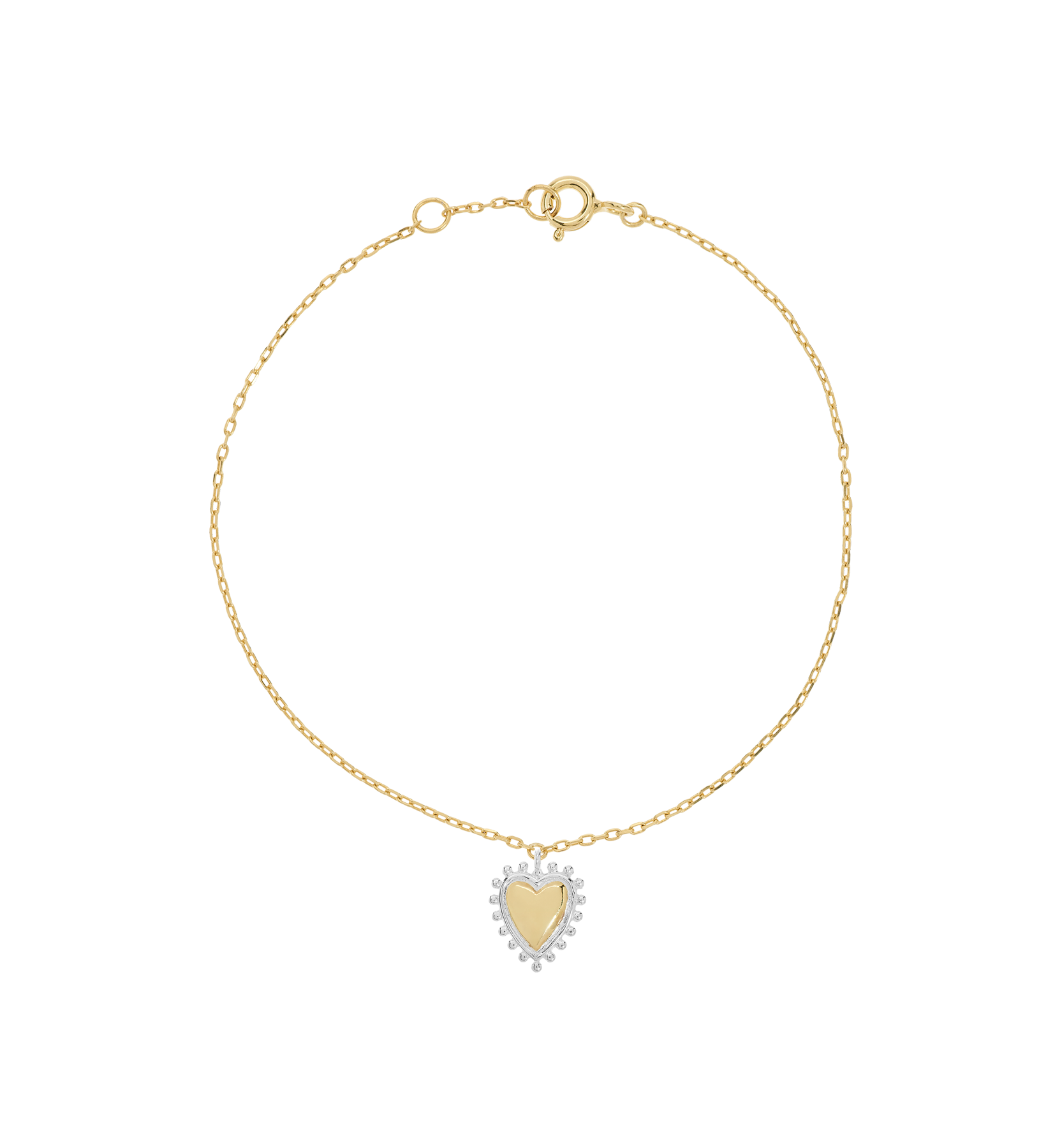 Anna + Nina Bravery Heart Bracelet