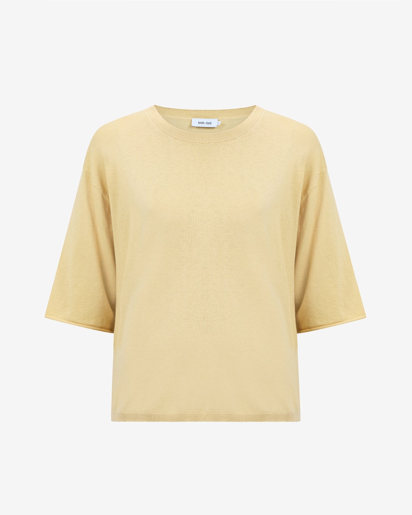 Knit-Ted Merle T-shirt Yellow