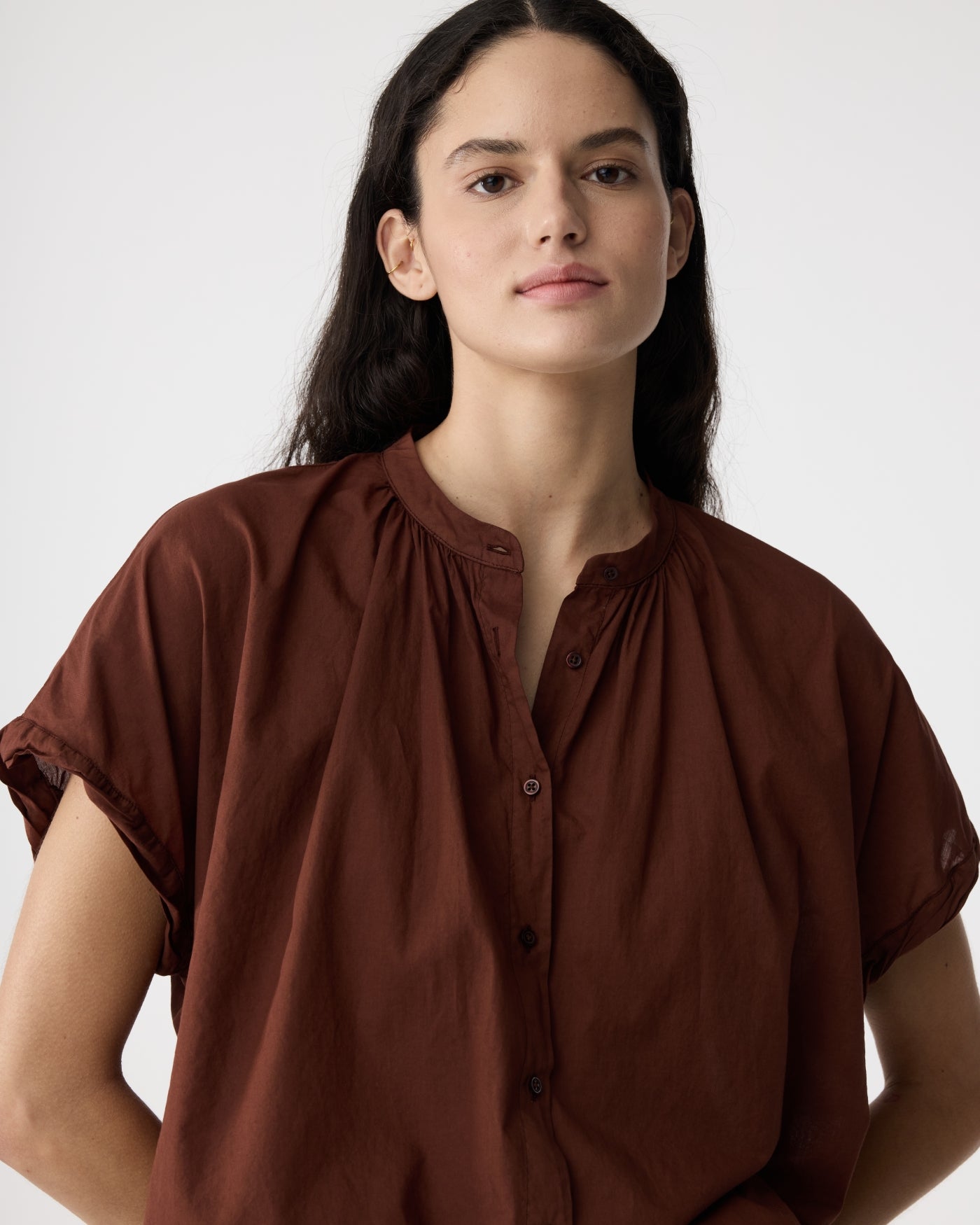 Knit-Ted Lotus Blouse