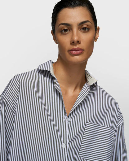 10DAYS Stripes Blouse Blouses