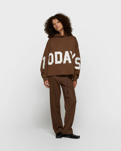 10DAYS Statement Logo Hoodie Truien & Vesten
