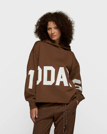 10DAYS Statement Logo Hoodie Truien & Vesten