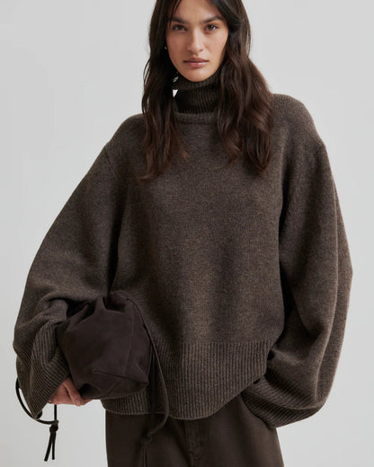 Second Female Alpha Knit T-Neck Truien & Vesten