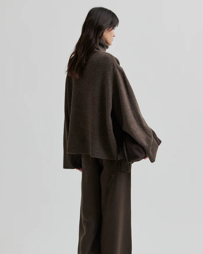Second Female Alpha Knit T-Neck Truien & Vesten