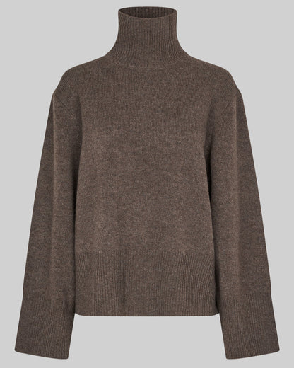 Second Female Alpha Knit T-Neck Truien & Vesten