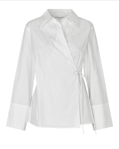 Second Female Noova Wrap Shirt White Blouses