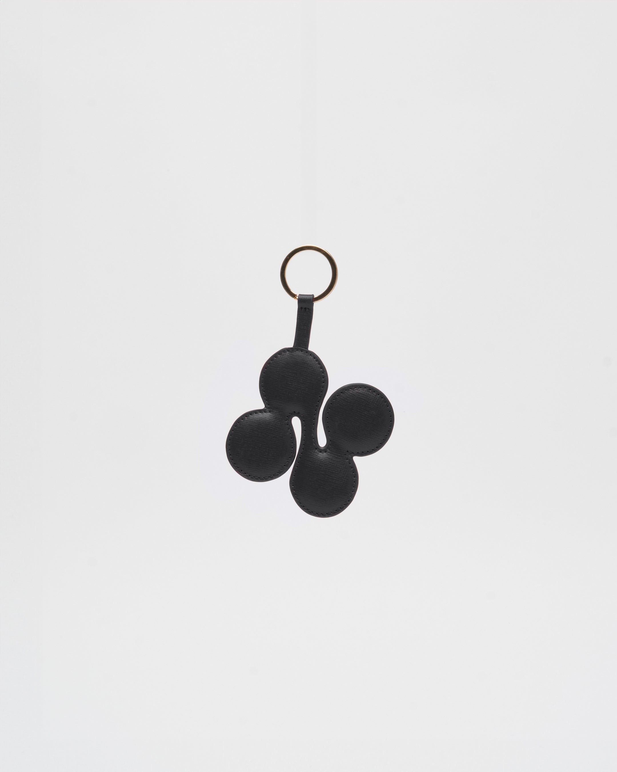 Núnoo Logo Keyring Florence Black w. Gold Tassen