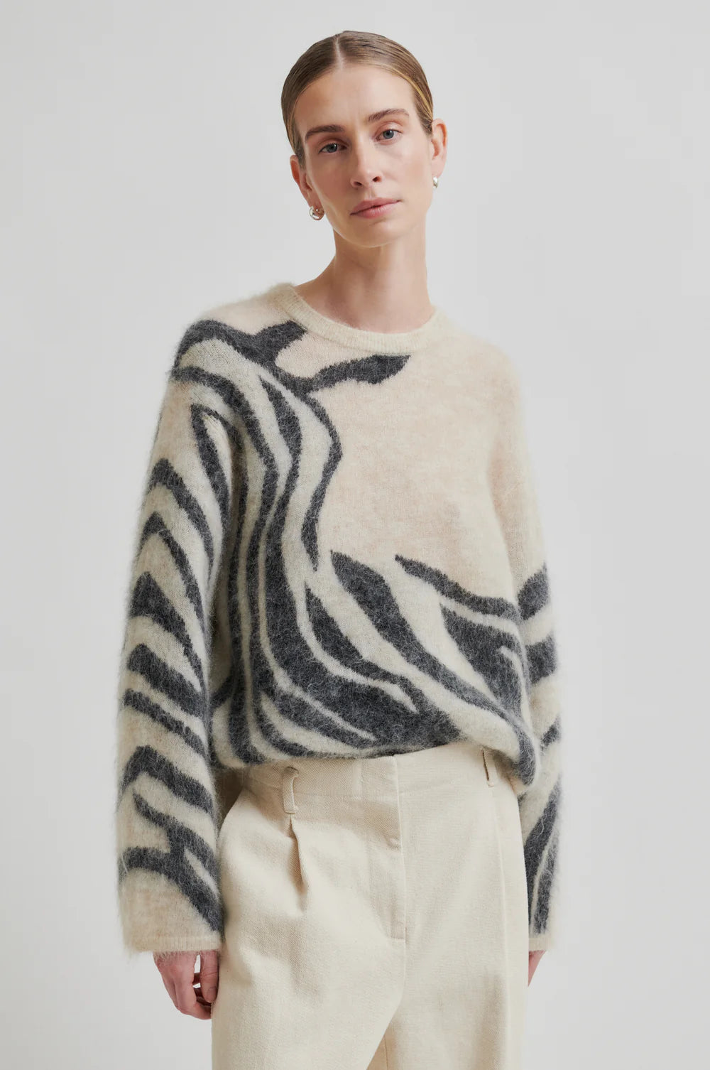 Second Female Zarah Knit O-Neck Truien & Vesten
