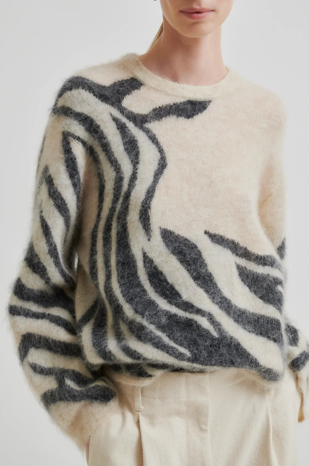 Second Female Zarah Knit O-Neck Truien & Vesten
