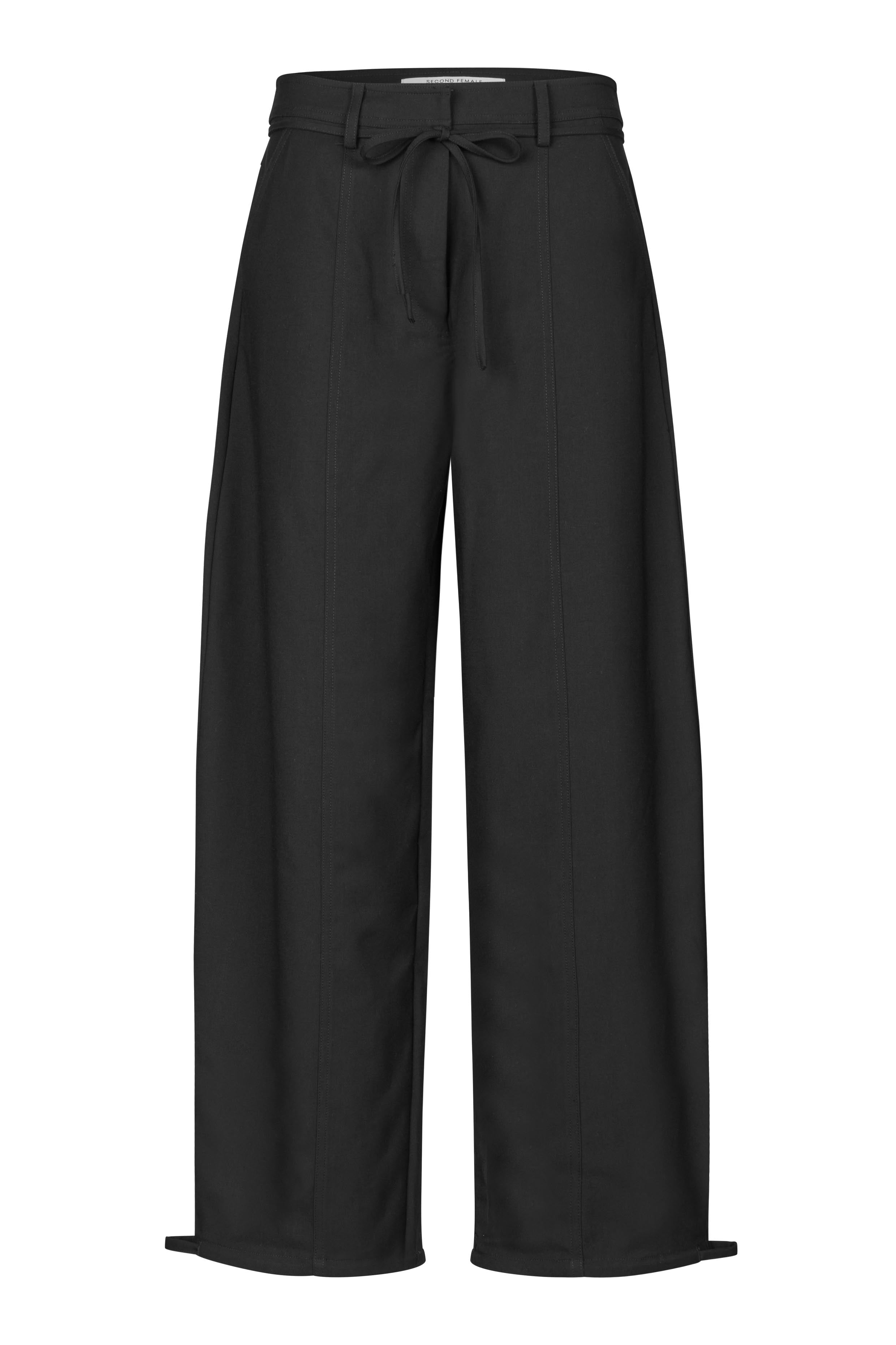 Second Female Blink Cargo Trousers Black Broeken