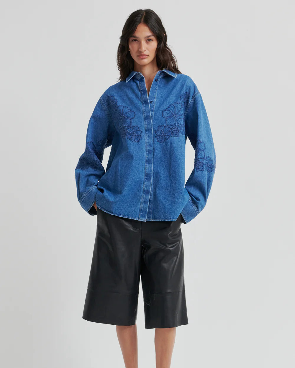 Second Female Cornelia Denim Blouse Jeans