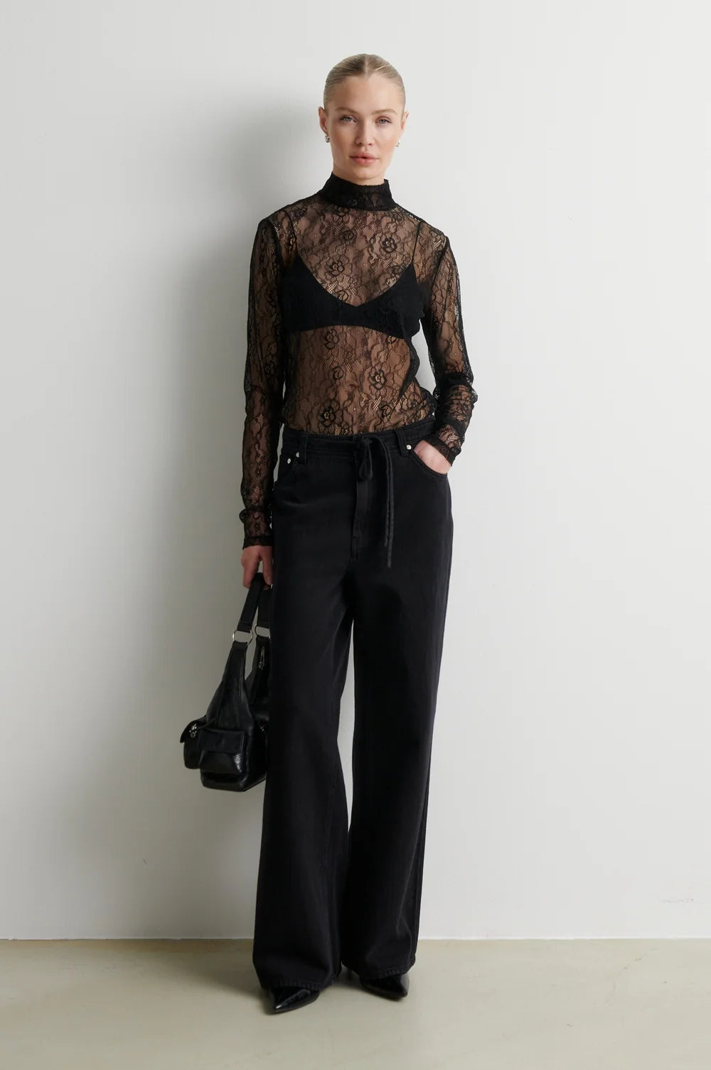 Second Female Luria LS Lace Tee