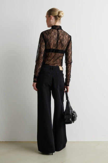 Second Female Luria LS Lace Tee