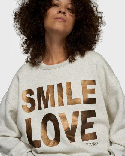 10DAYS Statement Sweater Smile Love Truien & Vesten