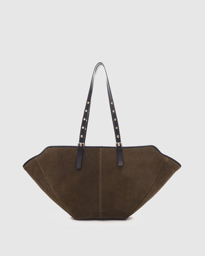 Núnoo Nora Suede Shoulder Bag Tassen