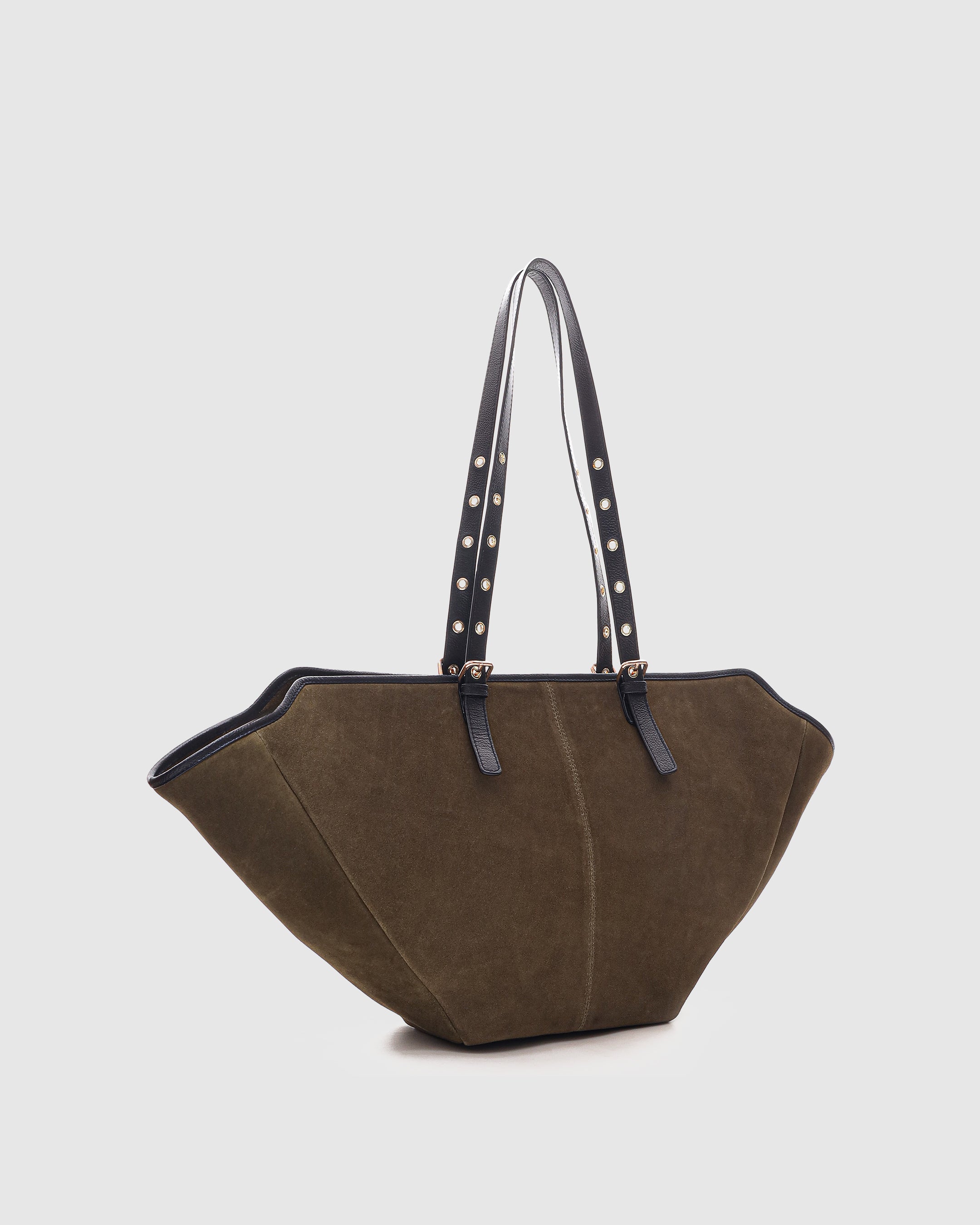 Núnoo Nora Suede Shoulder Bag Tassen