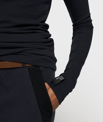 10DAYS Extra Long Sleeve T-shirt Modal Tops
