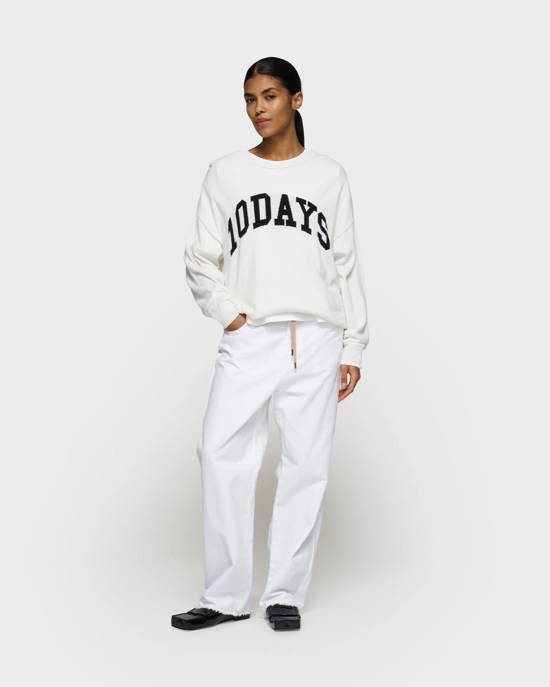 10DAYS Straight Leg Pants Twill Blazers & Jasjes