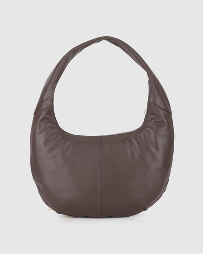 Núnoo Small Gabi Rivet Mountain Dark Brown Tassen