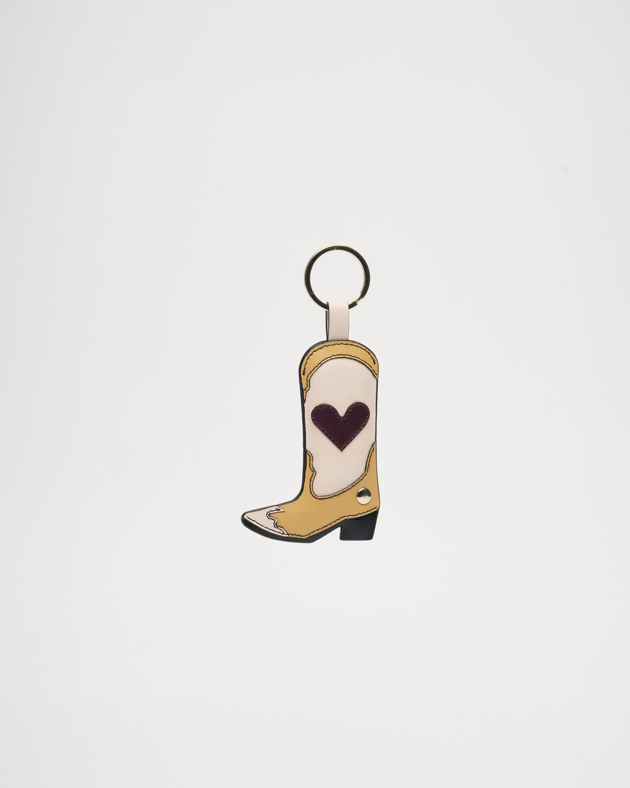 Núnoo Boot Keyring Florence w. Gold Accessoires