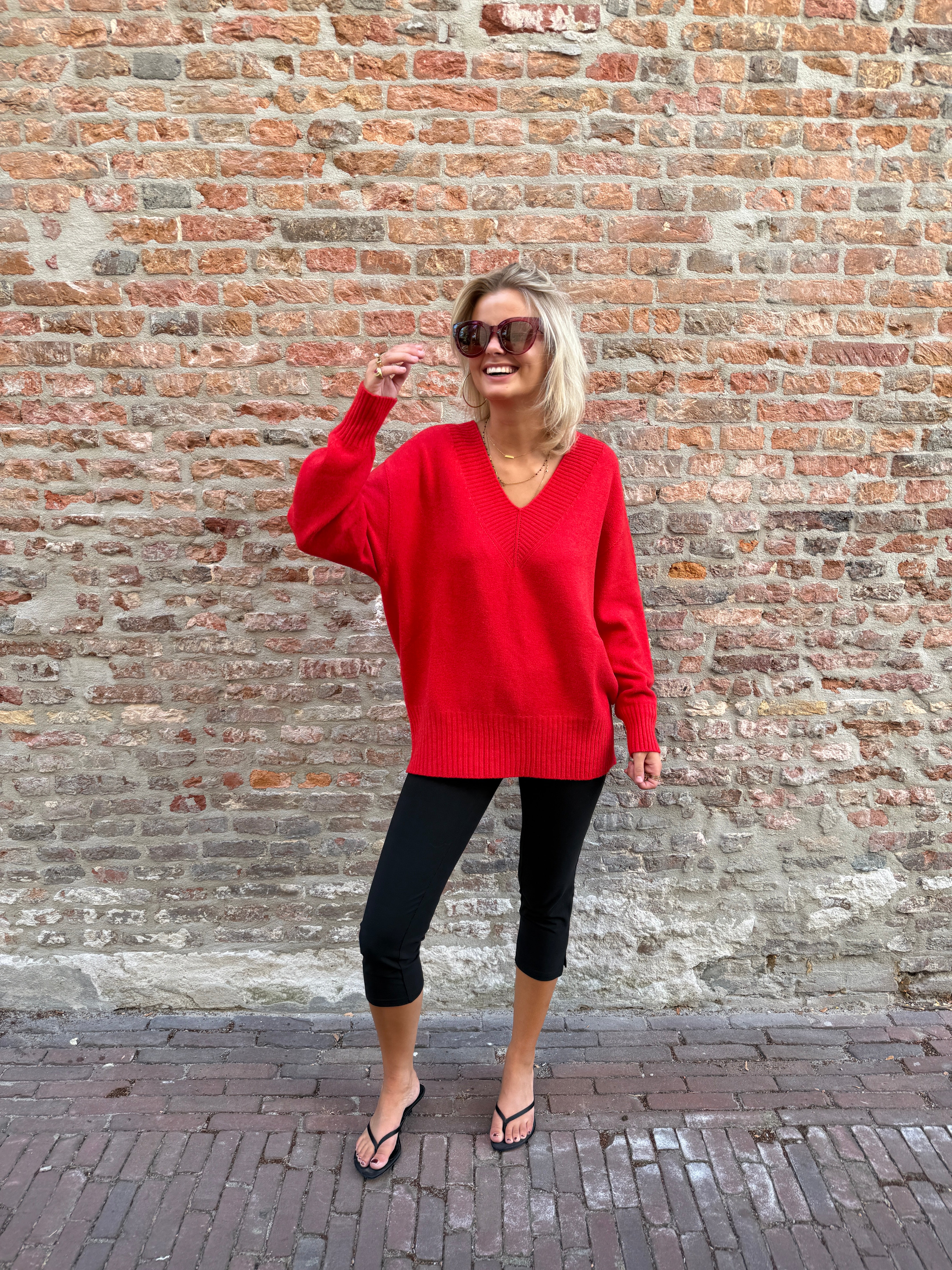 Hej Julie Collection Oversized Sweater