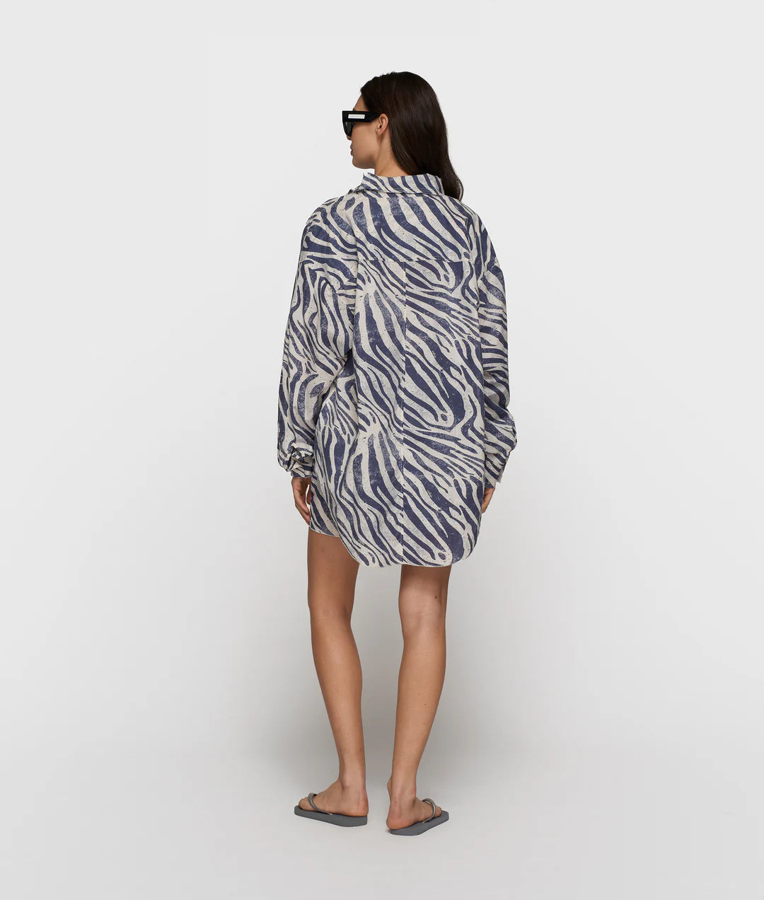 Blouse zebra voile