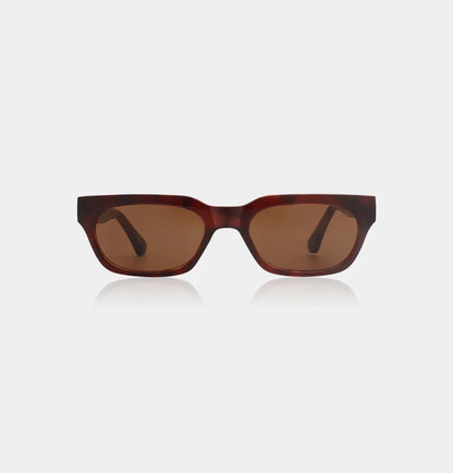 A.KJÆRBEDE Bril Bror Brown Demi Light Brown Transparent One Size Accessoires